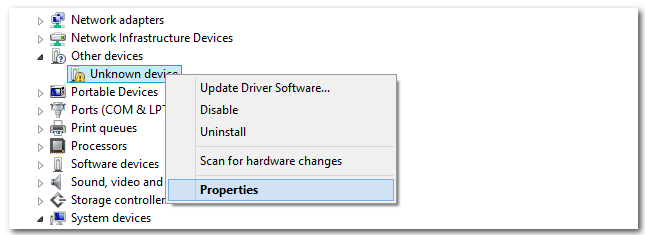 Step 3-install drivers for unknown devices in Lenovo